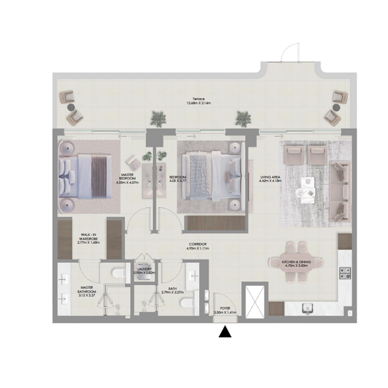 2-BR Apartments