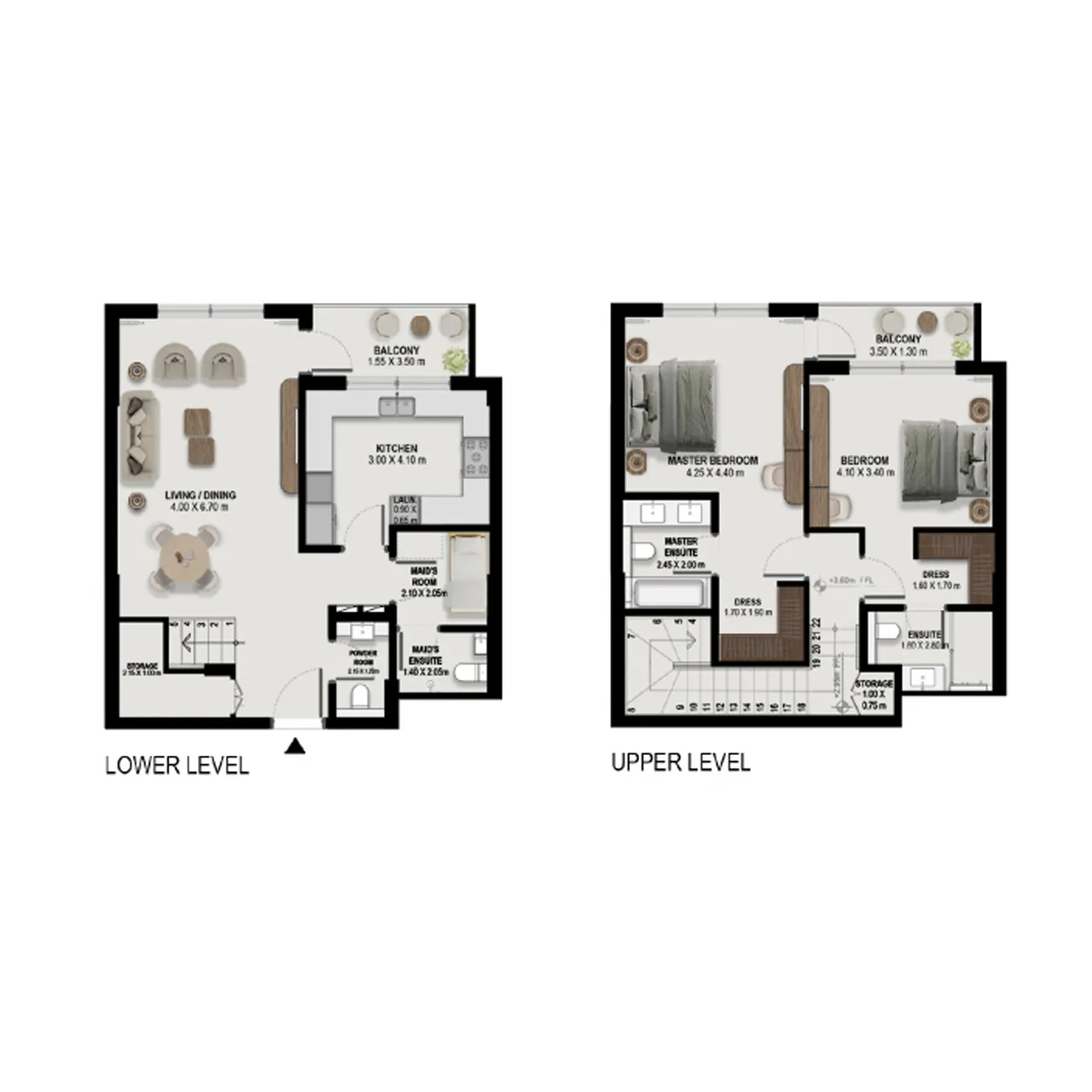 2-BR Duplexes