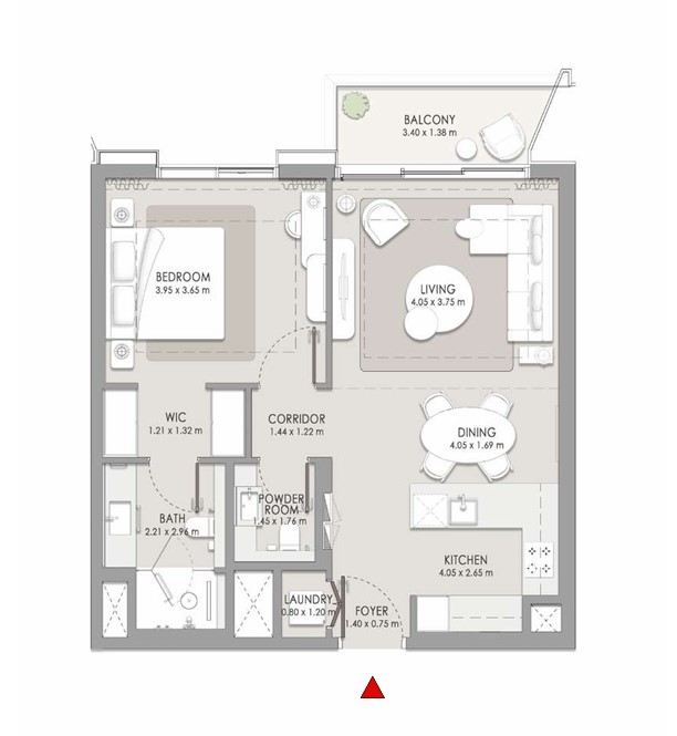 1-BR Apartments