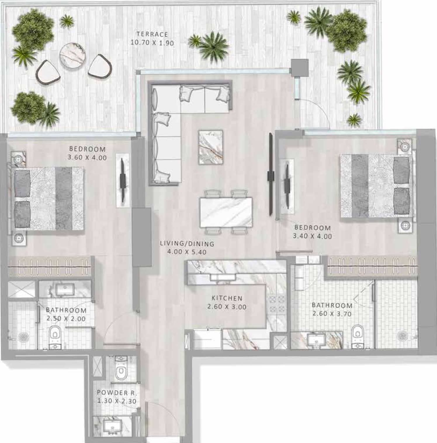 2BR Apartment