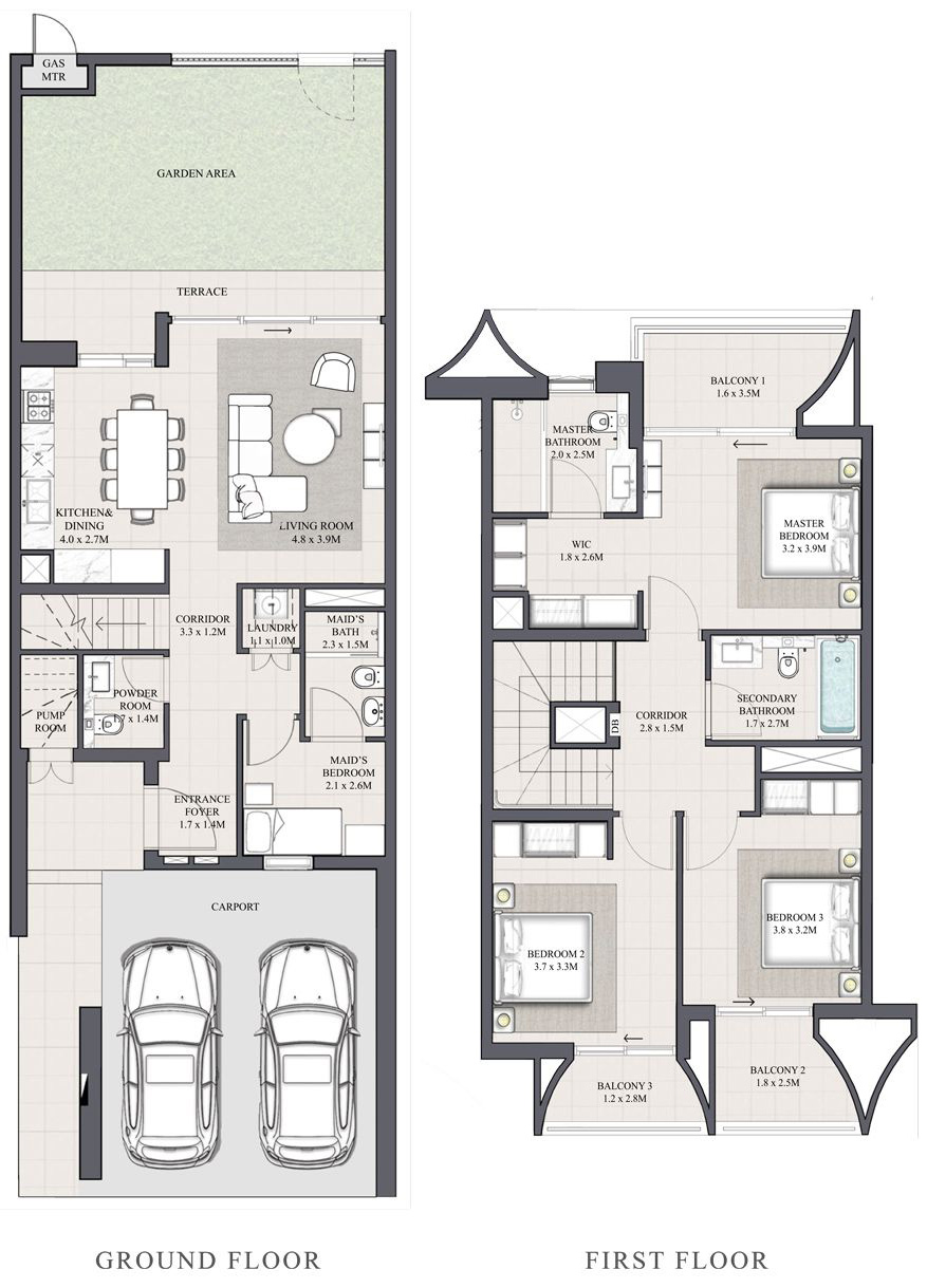 3-Bedroom Units