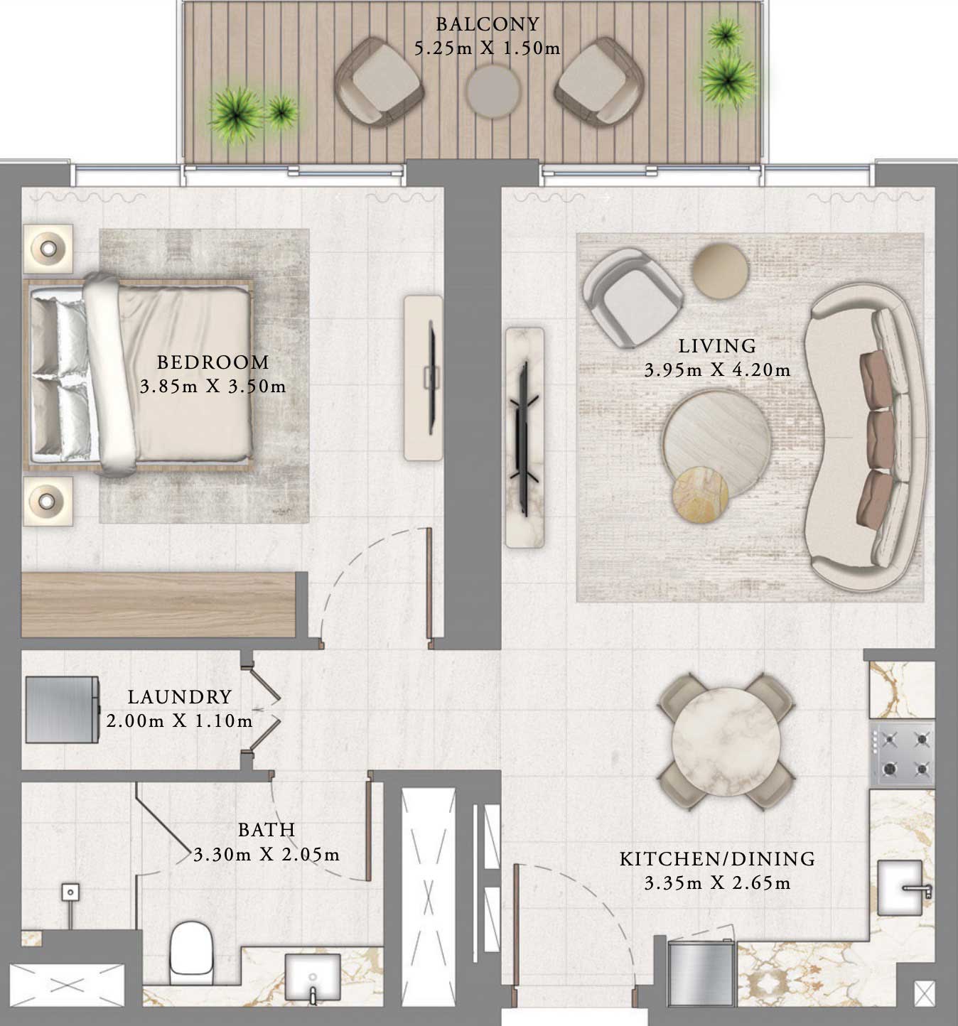 1BR Apartment