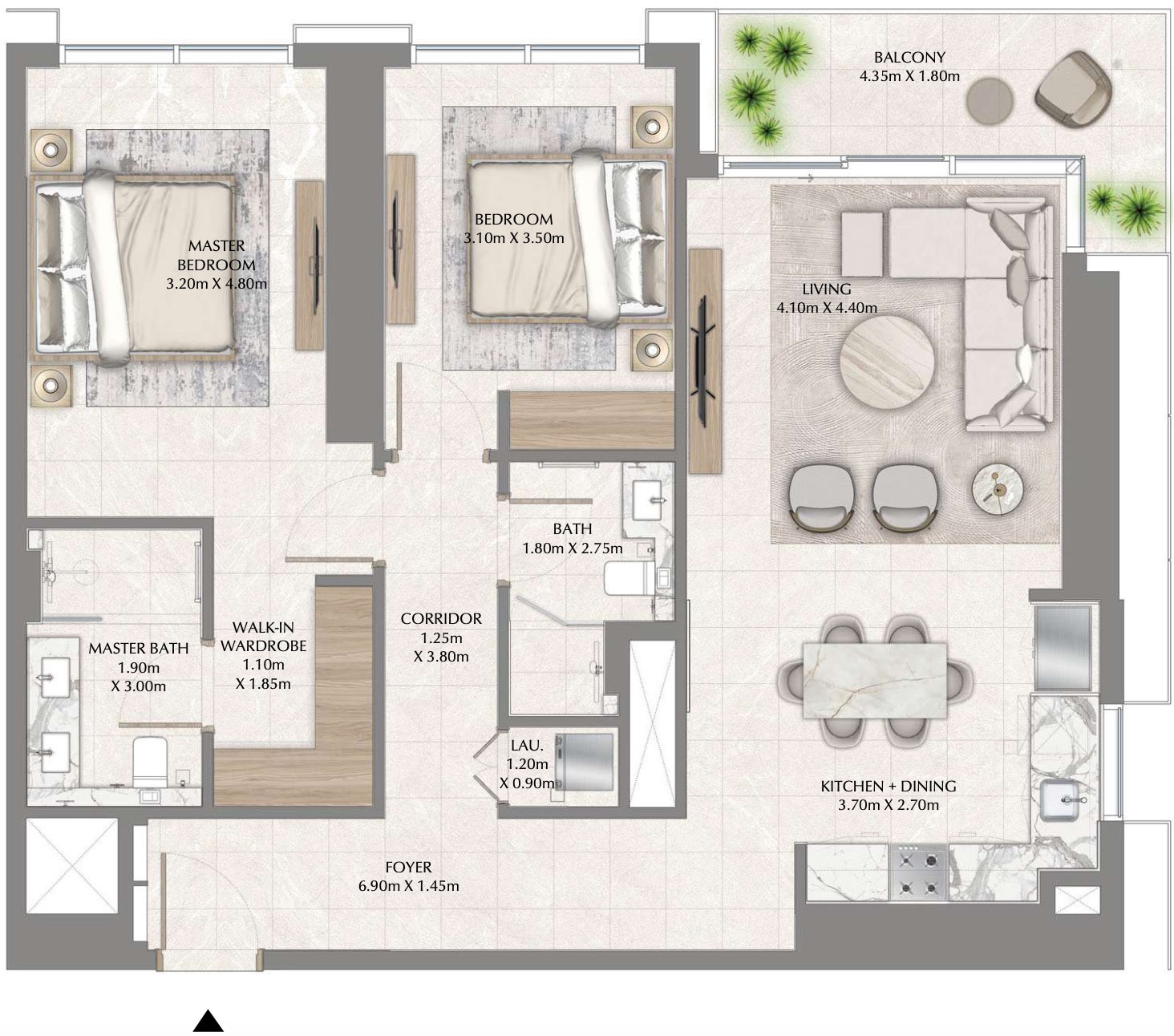 2-Bedroom Unit