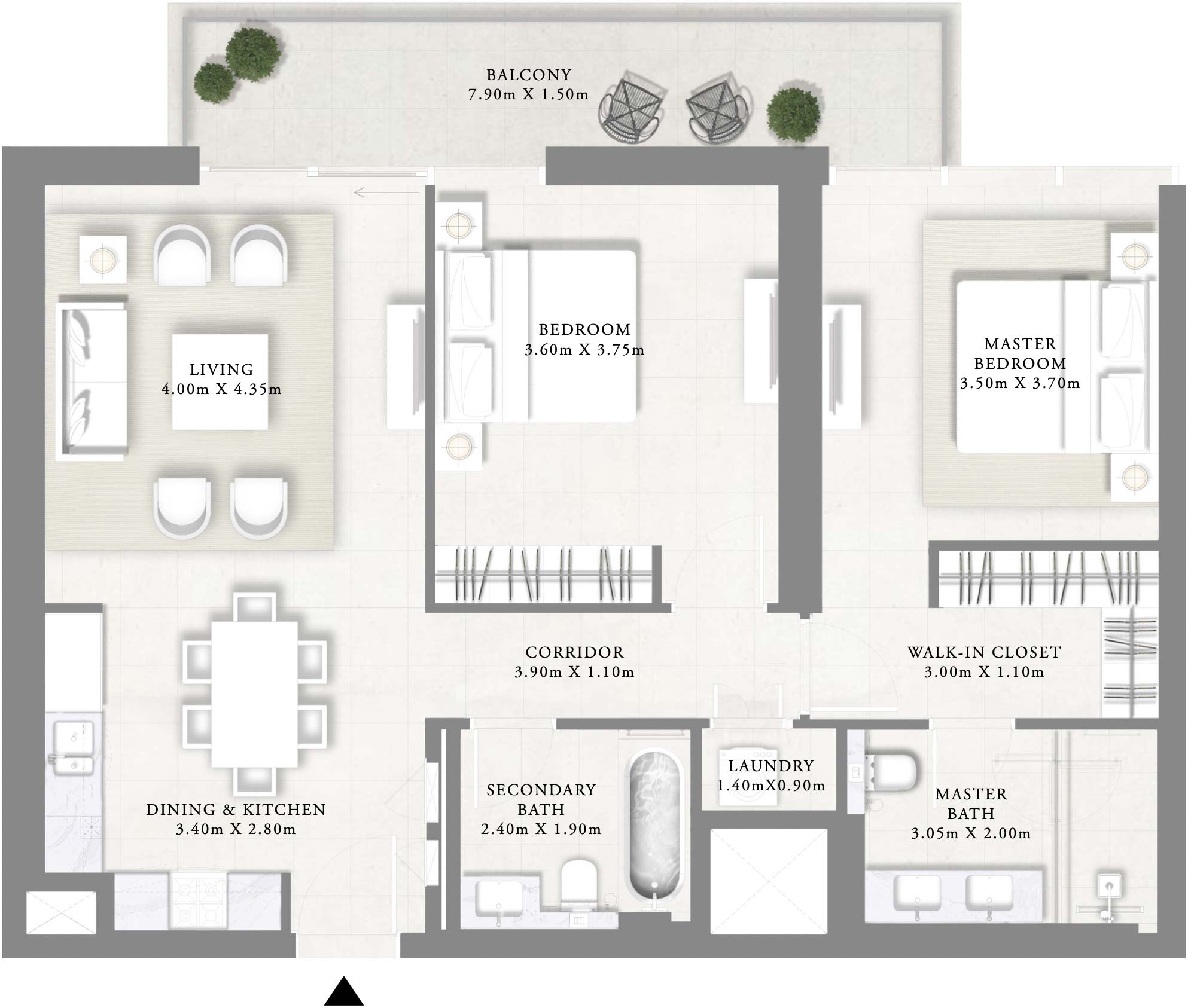 2-Bedroom Units