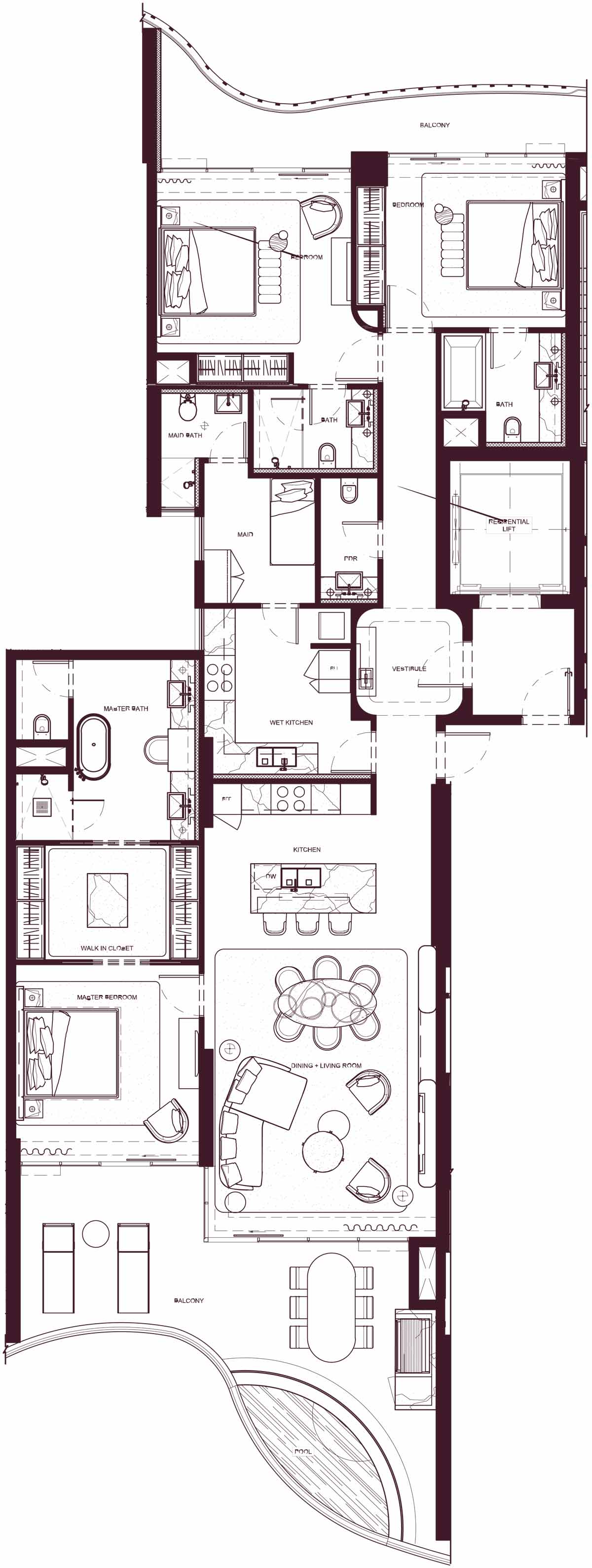 3-Bedroom Unit