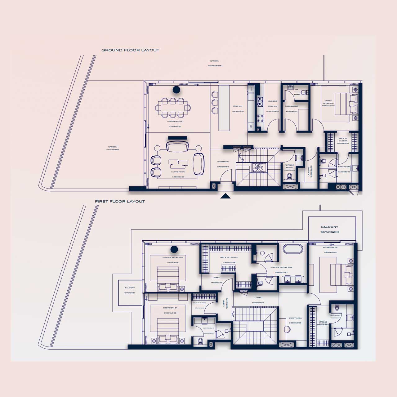 4-BR Townhouses