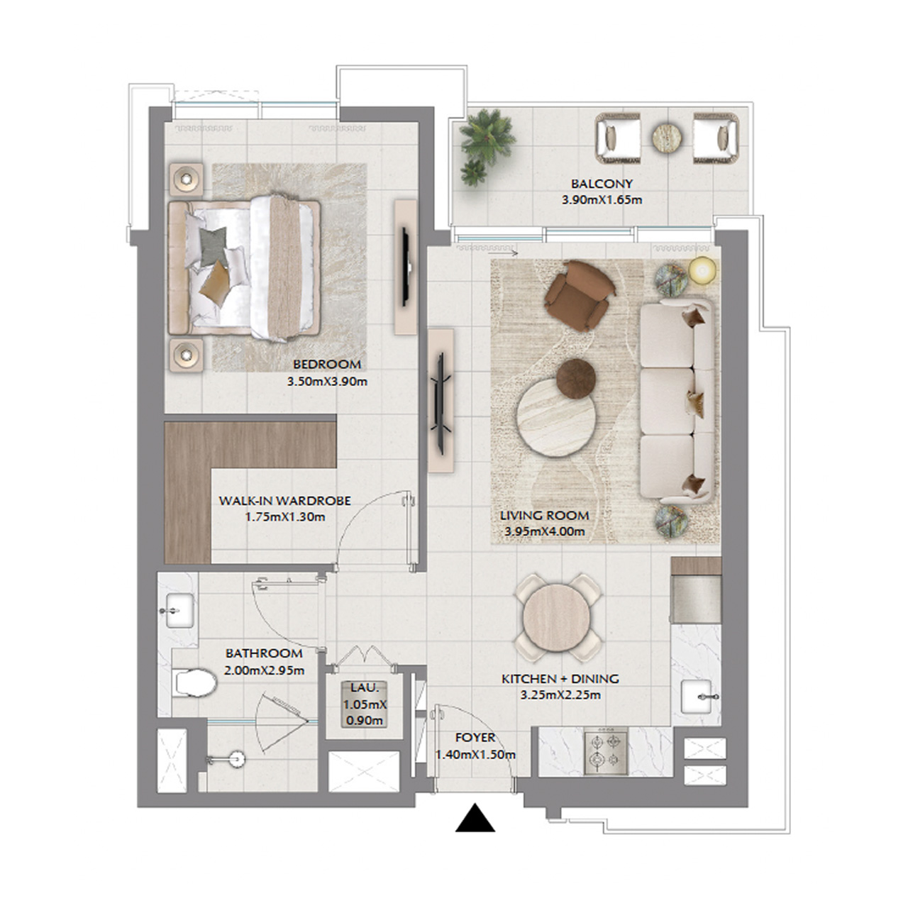 1-BR Apartments