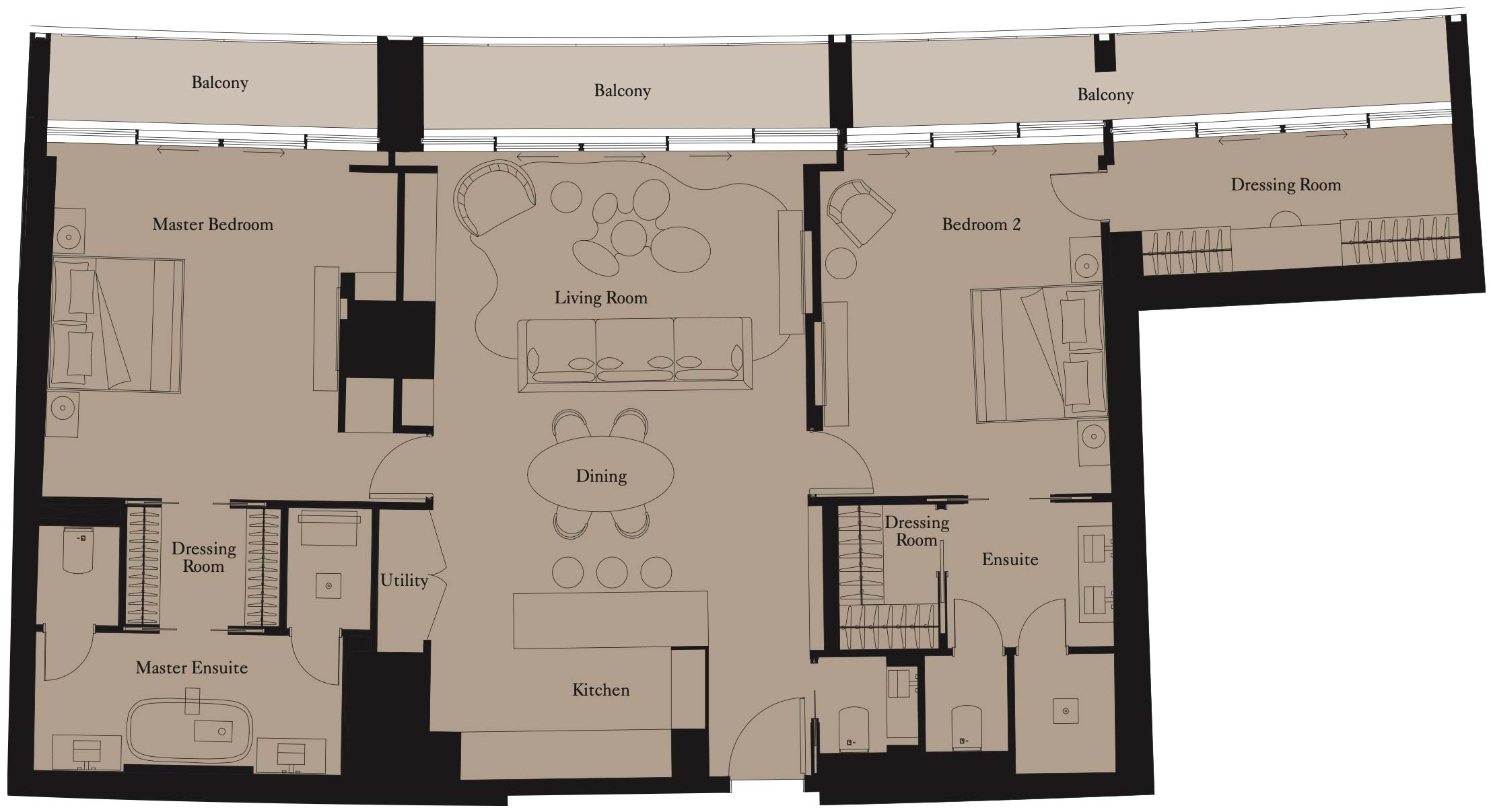 2-Bedroom Unit